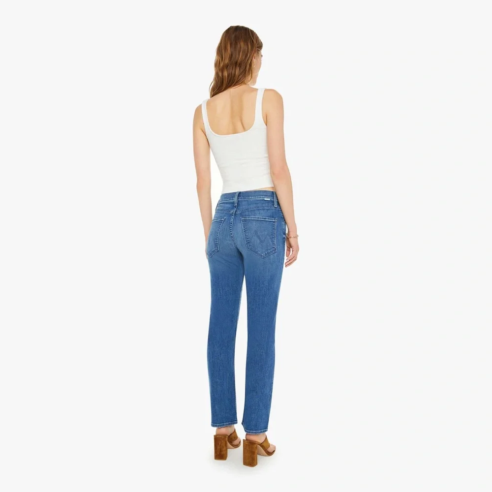 MOTHER The Mid Rise Ridder Ankle in Wish On A Star Jeans